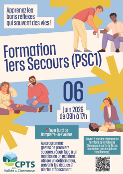 Affiche Formation PSC 1